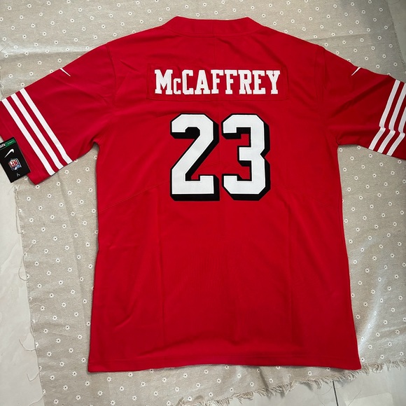 NFL Nike San Francisco 49ers Christian McCaffrey #23 Jersey - Picture 5 of 7